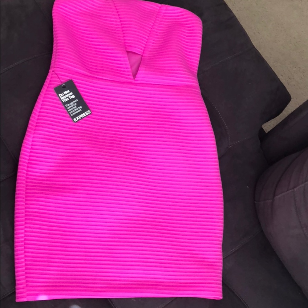 EUC Express Strapless Dress